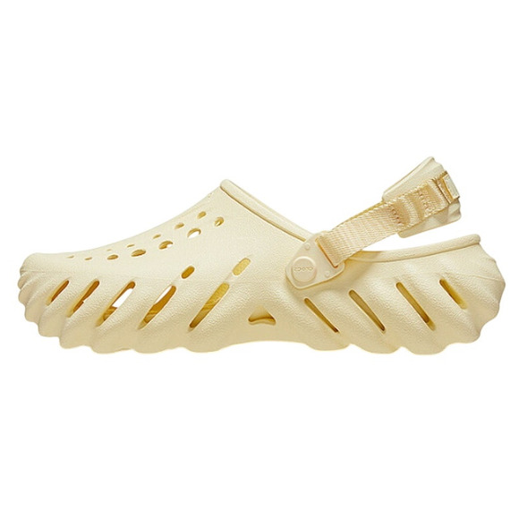 Crocs Mens Echo Clogs US 11 EU 45-46 Cream NWOB main image 9